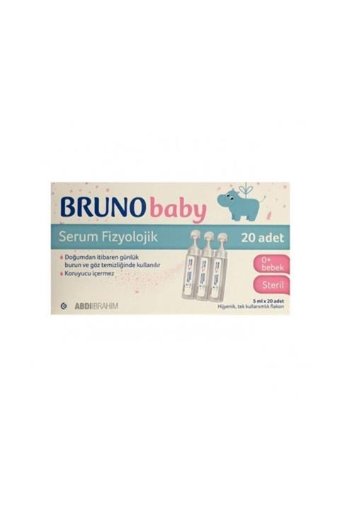 Bruno Serum Fizyolojik 5 ml X 20 Flakon