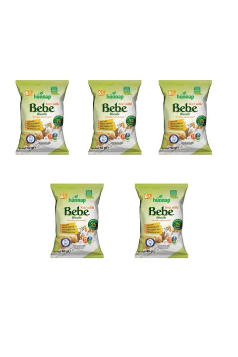Hünnap Bebe Bisküvisi 40 Gr×5 Adet