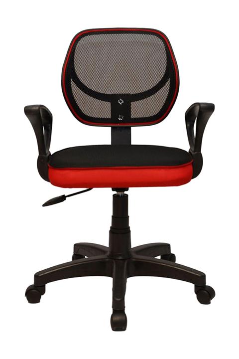 Türksit Gökkuşaği File Çalişma Koltuk Kirmizi