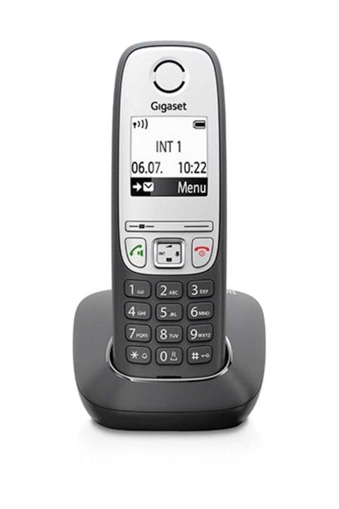 GIGASET A415 Kablosuz Lcd Ekranlı Telefon Siyah Gümüş