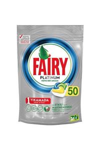 Fairy Platinum 50'li Yıkama Bulaşık Makinesi Deterjanı Tablet