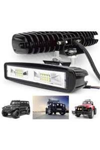 Rock Off Road Sis Lamba 6 Led 48w Ultra Güçlü Işık Sis Lambası Ledli