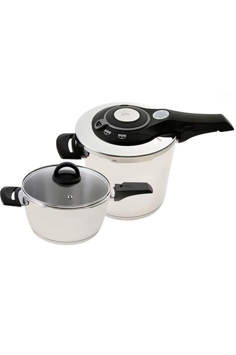 Jumbo Procook 4+6 Lt Düdüklü Tencere Seti