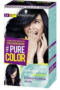 PURE COLOR Saç Boyası 1.4 Siyah Üzüm Reçeli