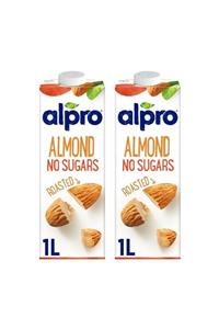 Alpro Şekersiz Badem Sütü 2 X1 Lt