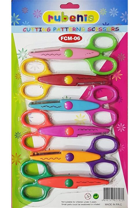 Rubenis Şekilli Makas 6 Farklı Model