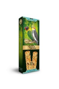 Gold Wings Premium Sultan Ve Cennet Papağanı 2'li Kraker Meyveli