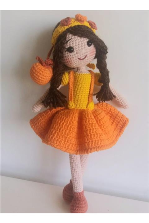 TOYSCİTY Bal Kabağı Bebek Organik Oyuncak