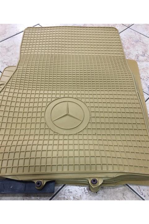 Wender Mercedes Paspas Kauçuk Bej Renk 5 Parça W115 W123 W124 W126 W201 W208 W210