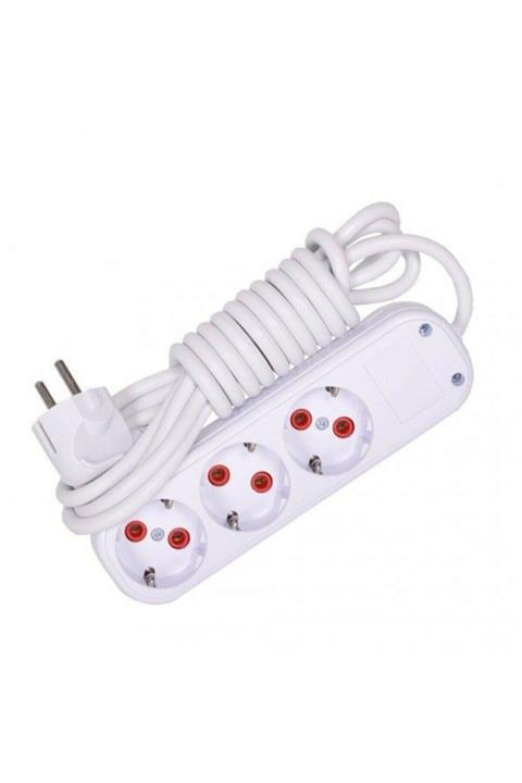 YDGR Topraklı 3'lü Grup Priz 5 Metre