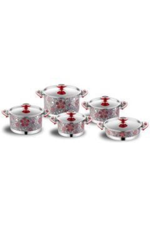 İnter 10 Parca Tençere Seti