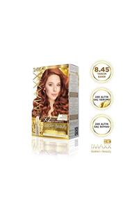 MAXX DELUXE Golden Beauty 8.45 Tarçın Bakır Set Boya