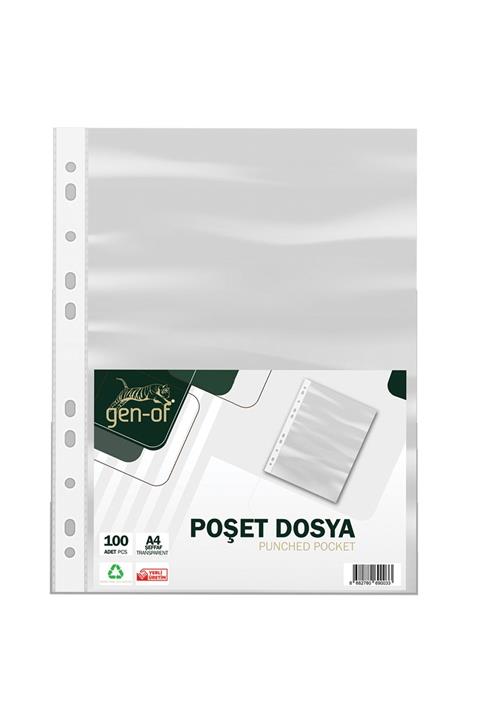 GenOf Poşet Dosya 100 Lü
