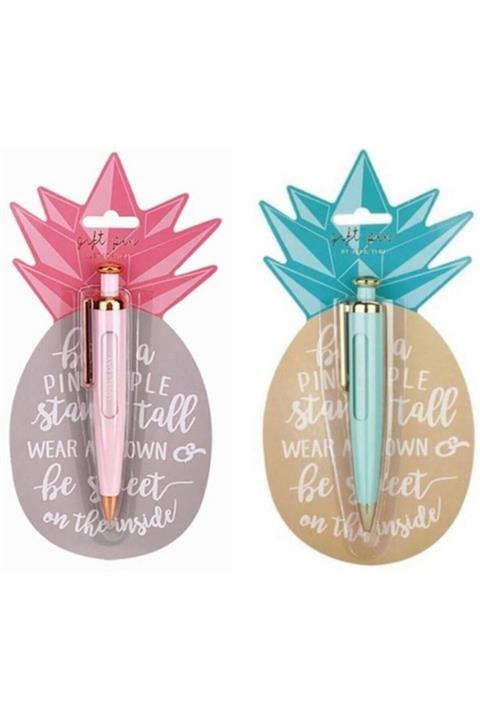 Pyrus Pembe-mavi Mesajlı Kalem 2 Li Set