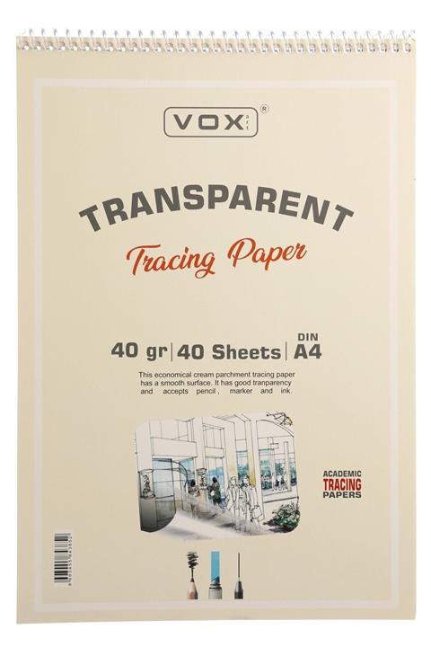 VOX 40 gr Aydınger Eskiz Defteri - A4 - 40 Yaprak