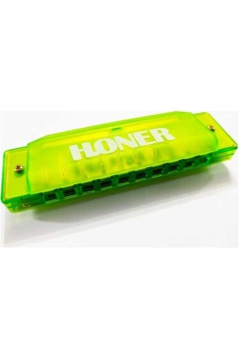 HONER H1006-bl Model Plastik Kutulu Mızıka-yeşil