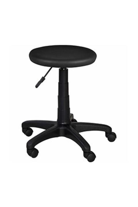 GÜZSAN Ofis Büro Tabure Dönebilir Döner Tekerli Tekerlekli Pistonlu Iner Kalkar Tabure