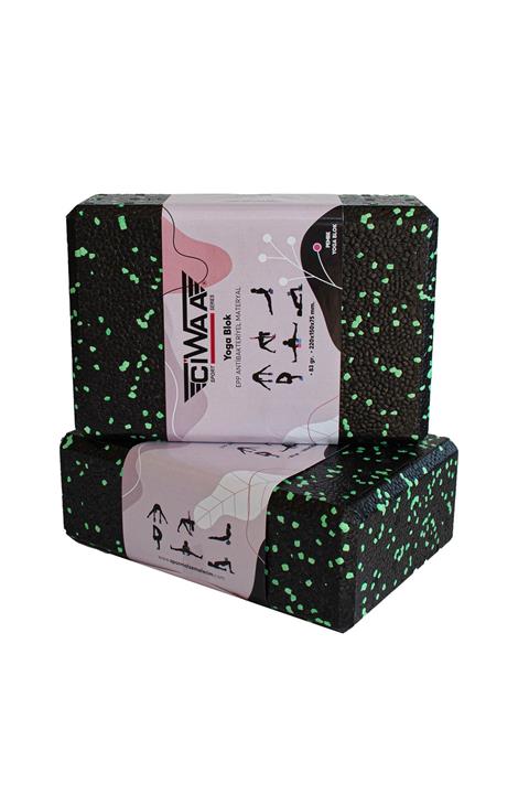 CIWAA Epp Yoga Blok Yeşil 2 'li