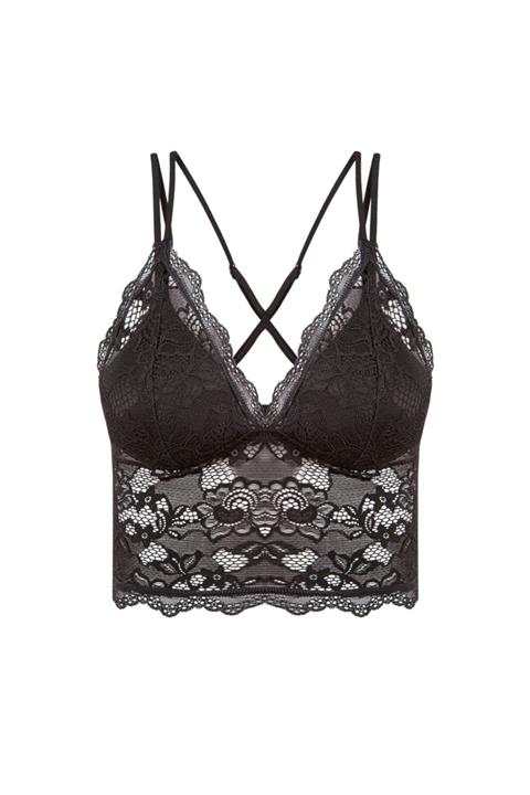 HAREM SUARE New Murcia Bralet Siyah