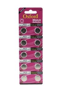 Oxford Ag10 Lr1130 389 Alkaline Düğme Pil 10 Adet