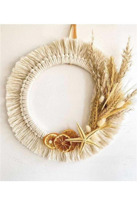 ecrin tuhafiye hobi Makrome Duvar - Kapı Süsü