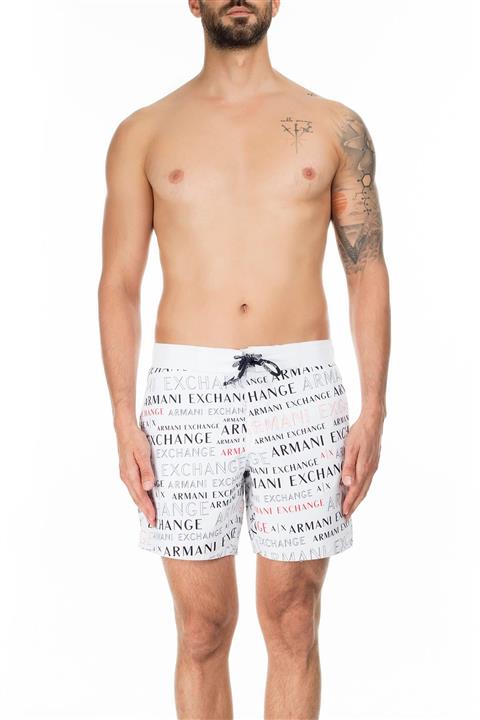 Armani Exchange Erkek Mayo Short Beyaz 953018 0p619 66810