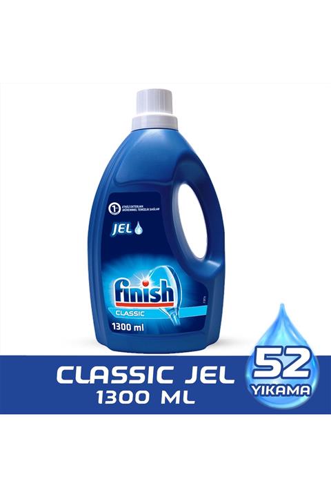 Finish Klasik Jel 1300 ml Bulaşık Makinesi Deterjanı