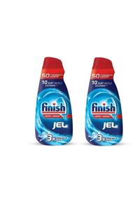 Finish Bulaşık Makinesi Deterjanı Hepsi 1 Arada Jel Konsantre 1000 Ml 50 Yıkama 2 X 1000 ml