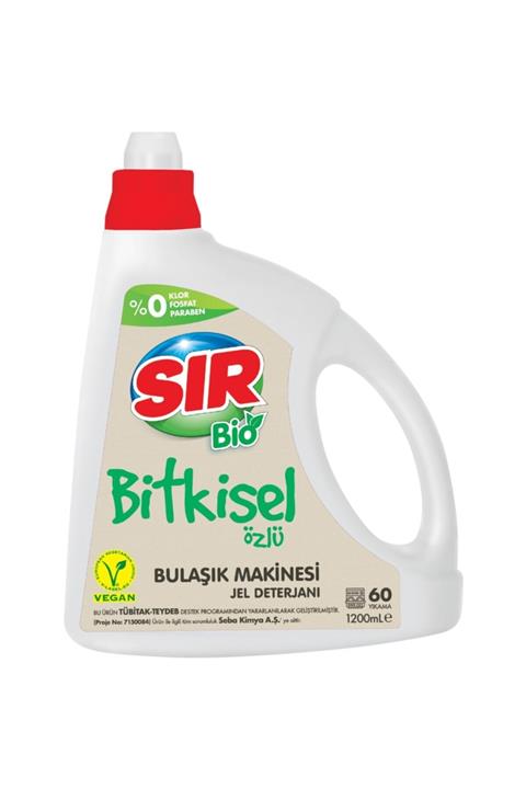 Sır Bio Bulaşık Makine Jel Deterjanı 1200ml X 4 Adet