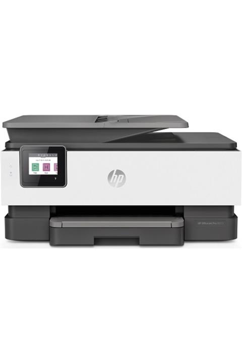 HP Siyah Officeket Pro 8023 Tarayıcı + Fotokopi + Faks Wi-fi Yazıcı 1KR64B