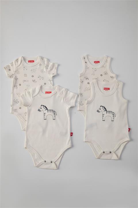 FISHER PRICE Tiny Zebra 4'lü Body Seti