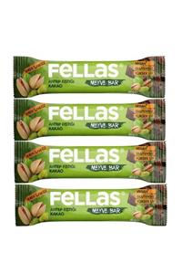 Fellas Nuts Bar Antep Fıstığı Ve Kakao 40gr 4 Adet