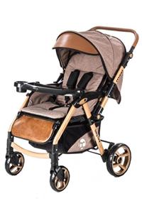 Baby Care Bc-55 Maxi Pro Bebek Arabası Kahverengi