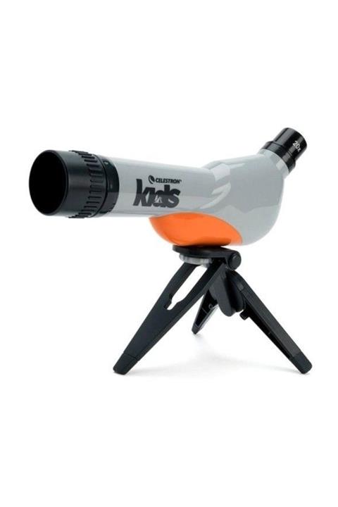 Celestron Unisex Çocuk Gri Masa Üstü Yeryüzü Teleskobu