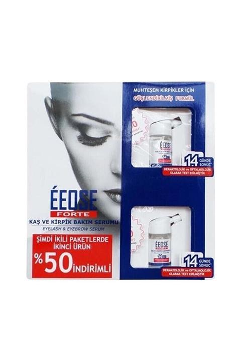 Eeose Forte Kaş Ve Kirpik Bakım Serumu Ikili Fırsat Paketi 2x10 ml