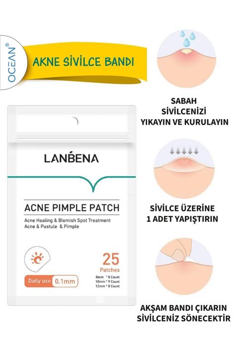 Ocean Lanbena Akne Sivilce Bandı