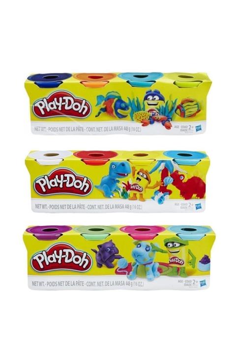 Play Doh Oyun Hamuru 4'lü 3 Paket