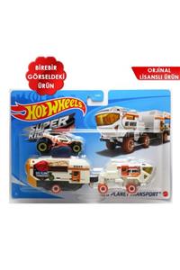 HOT WHEELS Orjinal Taşıyıcı Tır Ve Araba Red Planet Transport Grt99