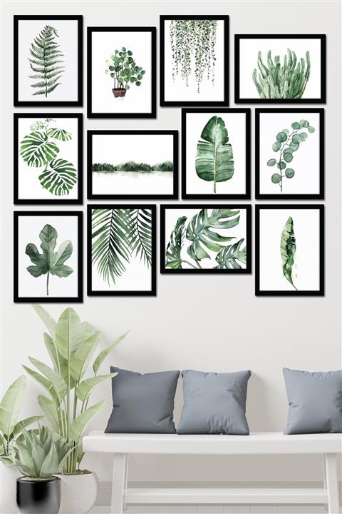 Cadran Modern Style 12 Parçalı Mdf Tablo Mck102