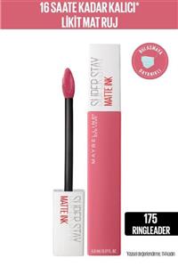 Maybelline New York Super Stay Matte Ink Likit Mat Ruj - 175 Ringleader - Pembe