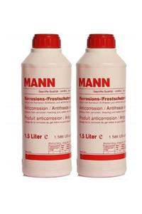 MANN Organik Kırmızı 1.5lt -37 C Antifriz (germany Formula)