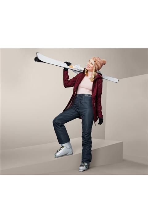 Tchibo Kadın Mavi Gri Kayak Ve Snowboard Pantolonu