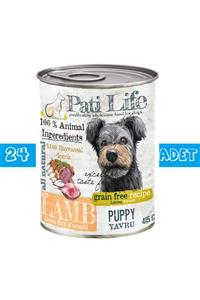 Pati Life 24'lü Konserve Yavru Köpek Maması 24 Adet 415 Gr Mama