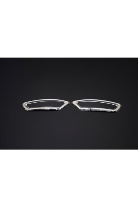 OmsaLine Vw Passat B8 2016 Ve Üstü Difüzör Kromu 2 Parça