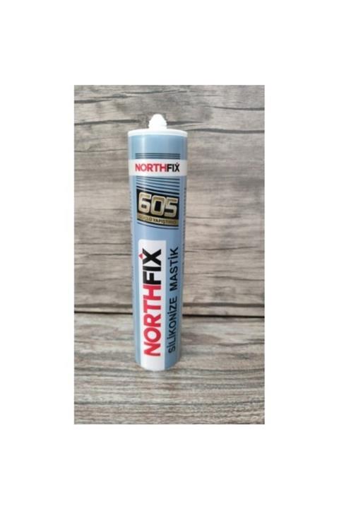 NORTHFİX 605 Silikonize Gri Mastik 310 Ml Gri
