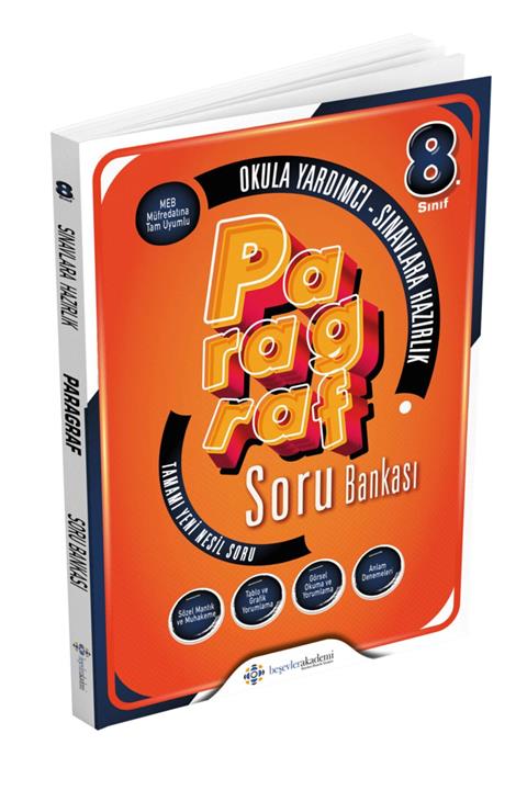 Beşevler Akademi Yayıncılık 8.sınıf Lgs Paragraf Soru Bankası