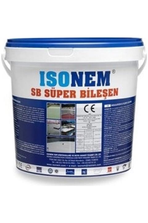 İsonem Boya & Yalıtım Teknolojileri Isonem Sb Süper Bileşen 10 Kg Özel Mineralli Su Yalıtım Malzemesi