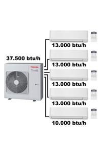 Toshiba Multi Klima 13000 Btu Ve 13000 Btu Ve 13000 Btu Ve 13000 Btu Ve 10000 Btu Iç Üniteli