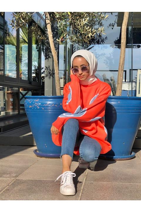 MOOR BUTİK Moor Ower Size Gülen Yüz Triko