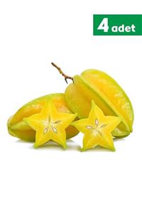 TROPİK SEPETİ Yıldız (carambola) Meyvesi - 4 Adet